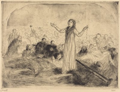 Lourdes, a csodás (2. tábla) alkotó: Jean-Louis Forain