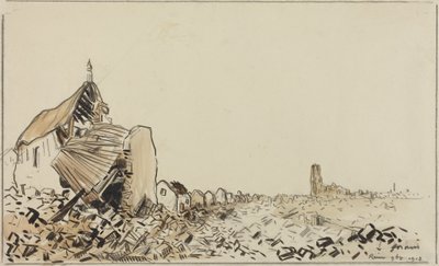 Reims, 1918. november alkotó: Jean-Louis Forain