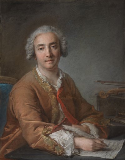 Joseph-Nicolas-Pancrace Royer zeneszerző portréja alkotó: Jean-Marc Nattier