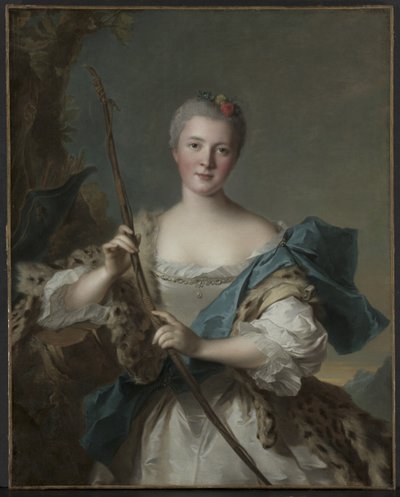 Egy nő portréja, mint Diana alkotó: Jean-Marc Nattier