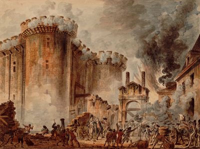 Vihar a Bastille-on alkotó: Jean-Pierre Houel