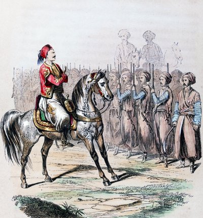 Szulejmán pasa al-Faransawi (Szulejmán pasa, Soliman Pacha alkotó: Jean Adolphe Beauce