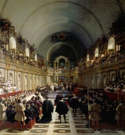 Az uradalmak főispáni gyűlése 1614. október 27-én alkotó: Jean Alaux