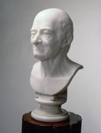 Voltaire mellszobra, 1770 körül (márvány) alkotó: Jean Antoine Houdon