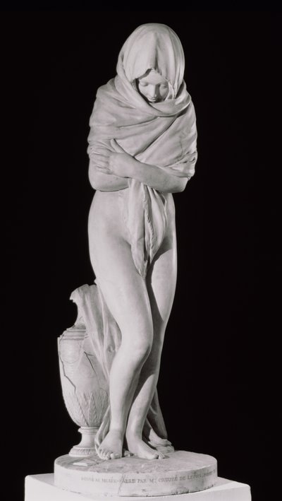 Tél, vagy a hideg nő (márvány) alkotó: Jean Antoine Houdon