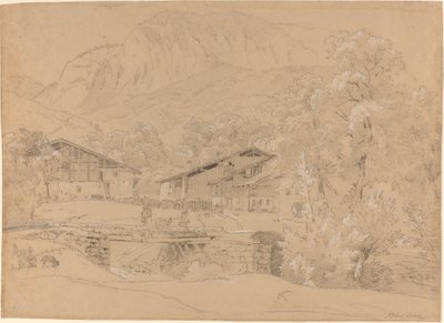 Egy alpesi falu nyáron alkotó: Jean Antoine Linck