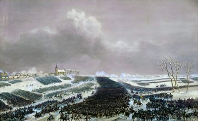 A Preussisch-Eylau-i csata 1807. február 8-án alkotó: Jean Antoine Simeon Fort