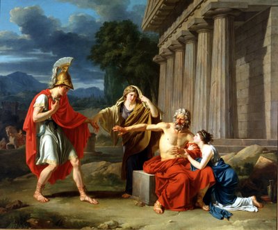 Oidipusz Kolónusban alkotó: Jean-Antoine-Théodore Giroust