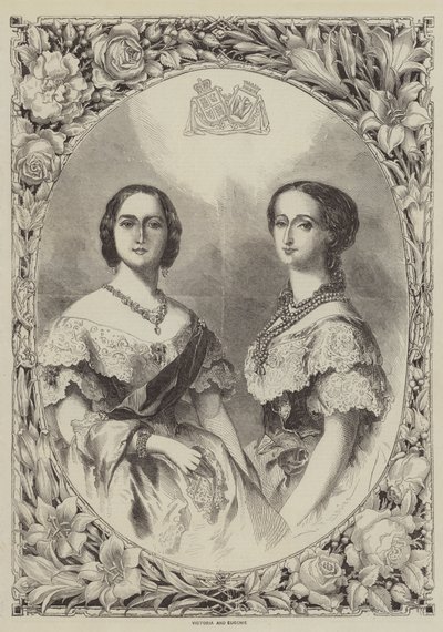 Victoria és Eugenie alkotó: Jean Antoine Valentin Foulquier