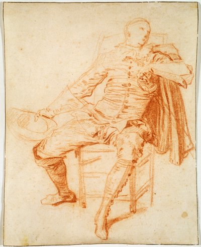 A Comédie Italienne Crispin színésze, 20. század eleje alkotó: Jean Antoine Watteau