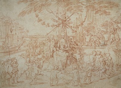A tavasz allegóriája, avagy a fiatal kertészek alkotó: Jean Antoine Watteau