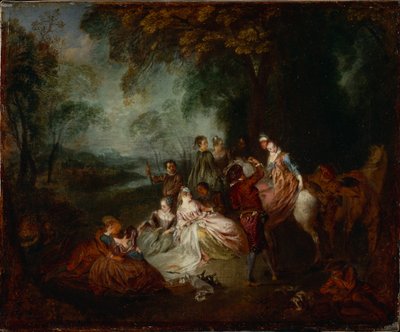 Fete Champetre alkotó: Jean Antoine Watteau