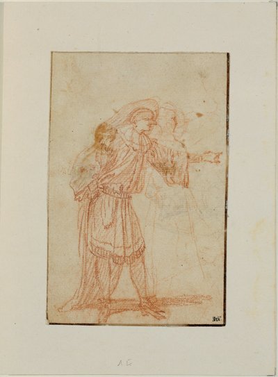 Az orvos, egy olasz vígjáték szereplője és egy nő ... alkotó: Jean Antoine Watteau