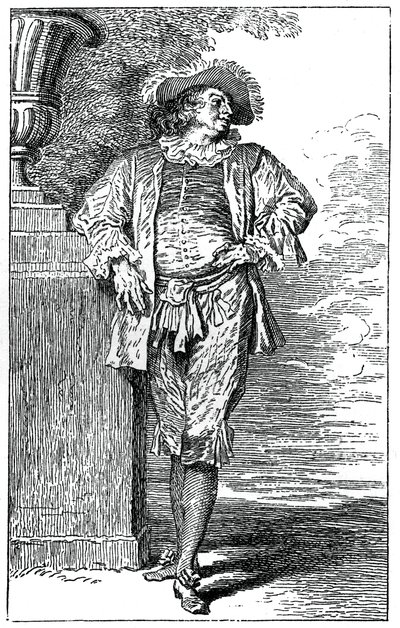 Parasztviselet, 1885 alkotó: Jean Antoine Watteau