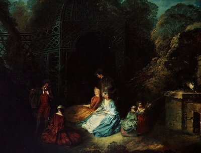 A fuvolaművész alkotó: Jean Antoine Watteau