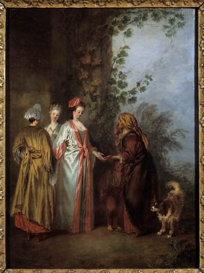 A jós. Jean-Antoine Watteau (1684-1721) festménye alkotó: Jean Antoine Watteau