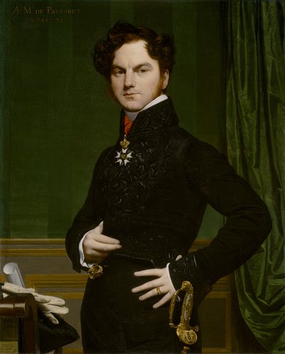Amédée-David, a Comte de Pastoret, 1823-26 alkotó: Jean Auguste Dominique Ingres