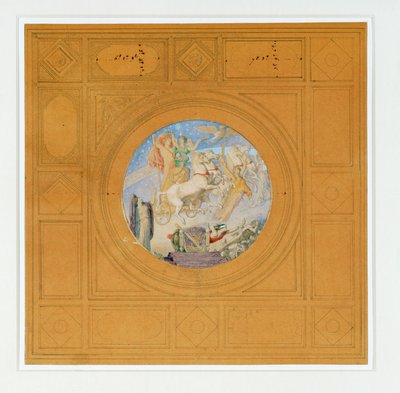I. Napóleon apoteózisa. Arany felirat, alatta ... alkotó: Jean Auguste Dominique Ingres
