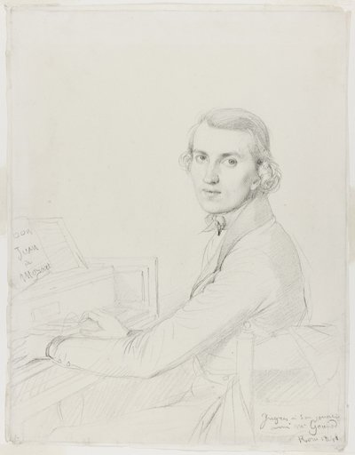 Charles Gounod, 1841 alkotó: Jean Auguste Dominique Ingres