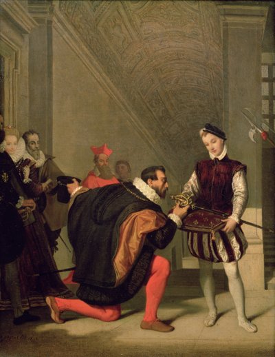 Don Pedro de Toledo (1484-1553) IV. Henrik kardját csókolja (1553-1610) 1819 alkotó: Jean Auguste Dominique Ingres
