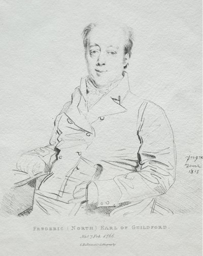Frederic Guilford 5. grófja alkotó: Jean Auguste Dominique Ingres