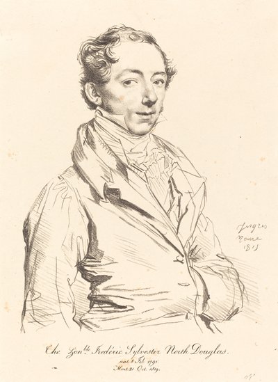 Frederic Sylvester Douglas alkotó: Jean Auguste Dominique Ingres