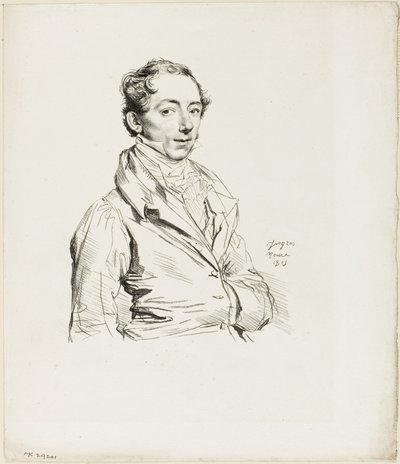 Frederic Sylvester Douglas alkotó: Jean Auguste Dominique Ingres