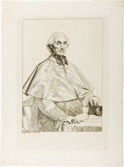 Gabriel Cortois de Pressigny alkotó: Jean Auguste Dominique Ingres