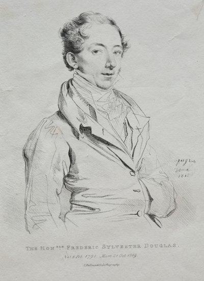 Tisztelt Frederic Sylvester Douglas! alkotó: Jean Auguste Dominique Ingres