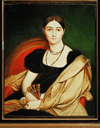 Mrs Antonia de Vaucay asszony alkotó: Jean Auguste Dominique Ingres
