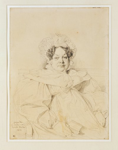 Louis-Francois Bertin ... alkotó: Jean Auguste Dominique Ingres