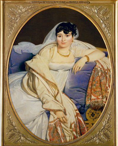 Mme. Riviere, született Marie Francoise Jacquette Bibiane Blot ... alkotó: Jean Auguste Dominique Ingres