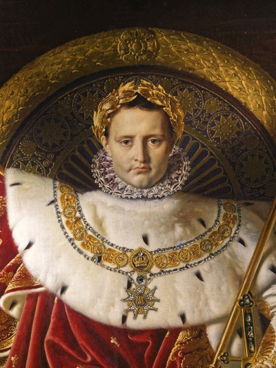 I. Napóleon a császári trónon alkotó: Jean Auguste Dominique Ingres