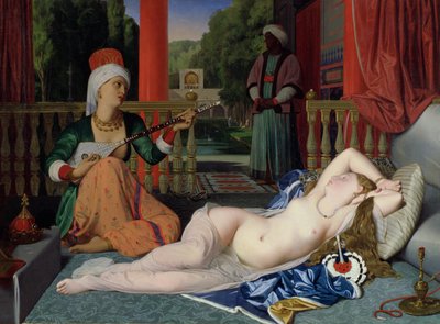 Odalisque Slave-vel alkotó: Jean Auguste Dominique Ingres