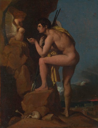 Oidipusz és a Szfinx c. 1826 alkotó: Jean Auguste Dominique Ingres