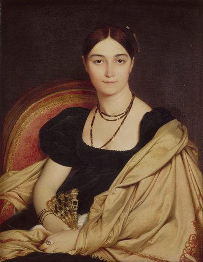 Madame Duvaucey portréja, 1807 alkotó: Jean Auguste Dominique Ingres