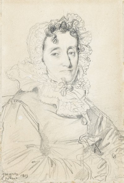 Maréchale Kutusov portréja alkotó: Jean Auguste Dominique Ingres