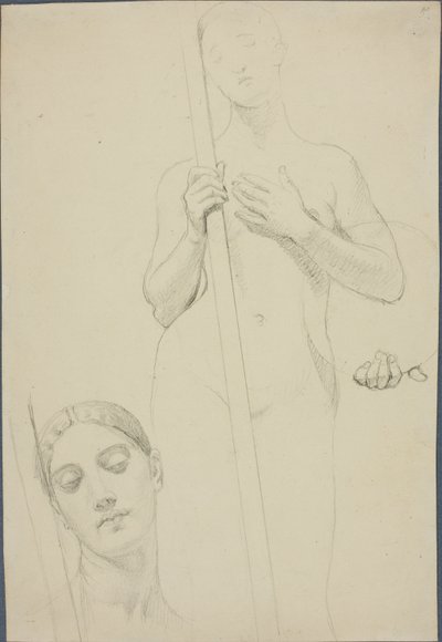 Tanulmány alkotó: Jean Auguste Dominique Ingres
