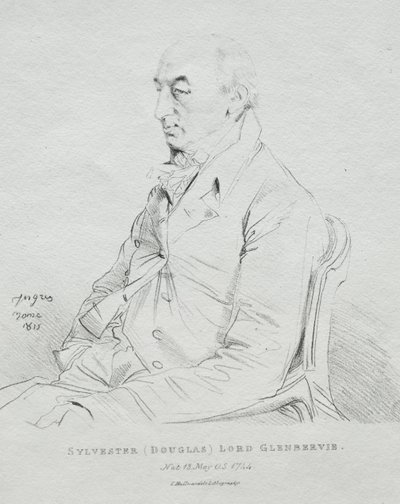 Sylvester Lord Glenbervie alkotó: Jean Auguste Dominique Ingres