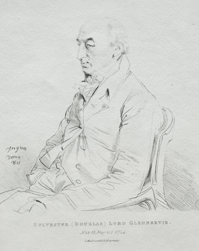 Sylvester Lord Glenbervie, 1815. alkotó: Jean Auguste Dominique Ingres