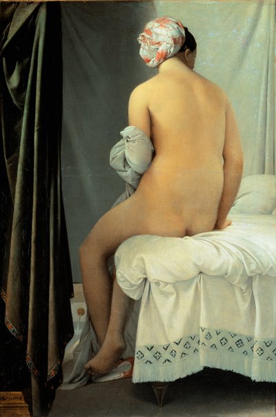 A Valpincon Fürdő néven ismert fürdőző alkotó: Jean Auguste Dominique Ingres