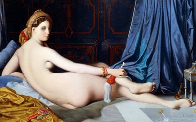 A Grande Odalisque (olaj, vászon) alkotó: Jean Auguste Dominique Ingres