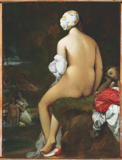A kis fürdőző alkotó: Jean Auguste Dominique Ingres