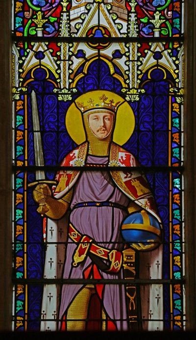 Szent Ferdinándot ábrázoló ablak (Ferdinand d