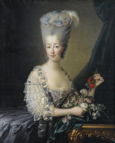 Savoyai Mária Terézia hercegnő 1756-1805, Artois grófnője alkotó: Jean Baptiste André Gautier Dagoty