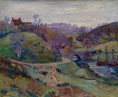 Crozant, Pont Charraud, 1903 alkotó: Jean Baptiste Armand Guillaumin