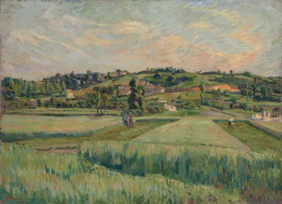 Táj, Ile-de-France, 1885 körül alkotó: Jean Baptiste Armand Guillaumin