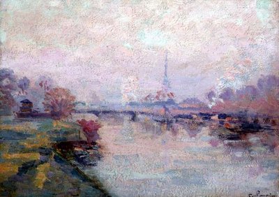 Szajna Párizsban (olaj, vászon) alkotó: Jean Baptiste Armand Guillaumin