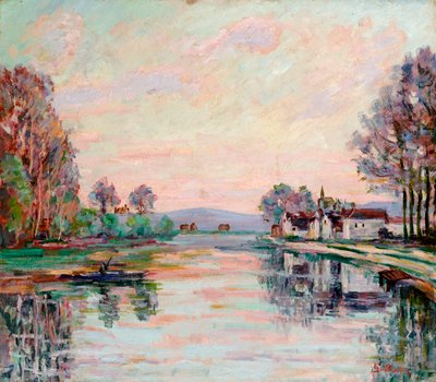 A Szajna Szamoisban, 1900 körül alkotó: Jean Baptiste Armand Guillaumin