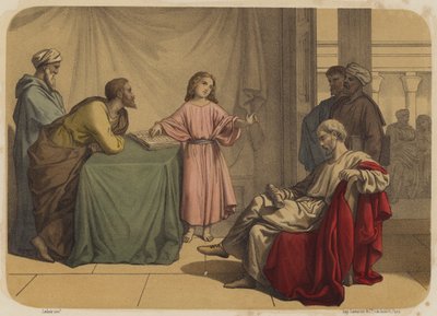 Jézus az orvosok között alkotó: Jean Baptiste Auguste Leloir